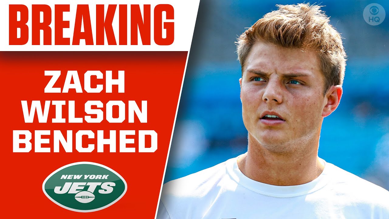 Jets BENCH Zach Wilson [INSTANT REACTION] | CBS Sports HQ