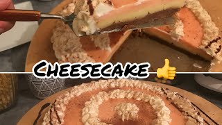 #cheesecake sans gélatine préparation rapide #شيزكيك ساهل روعة بدون جيلاتين تعالي وشوفي