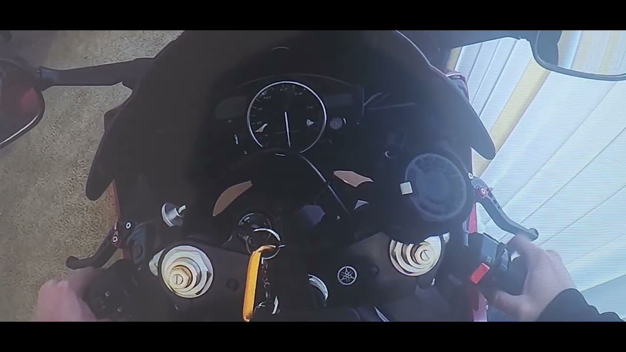 How to set clock on Yamaha R6 YouTube