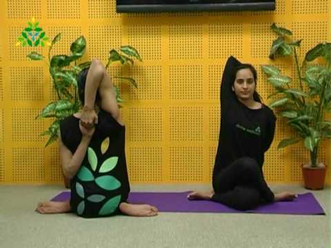 Correct your posture with Cow Face Pose - YouTube