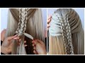 Twisted Edge Fishtail Braid Half Up, Hair Tutorial by Another Braid