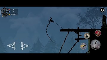 Ninja Arashi 2 / Act 1 / Level 18                             All 3 ⭐ without die