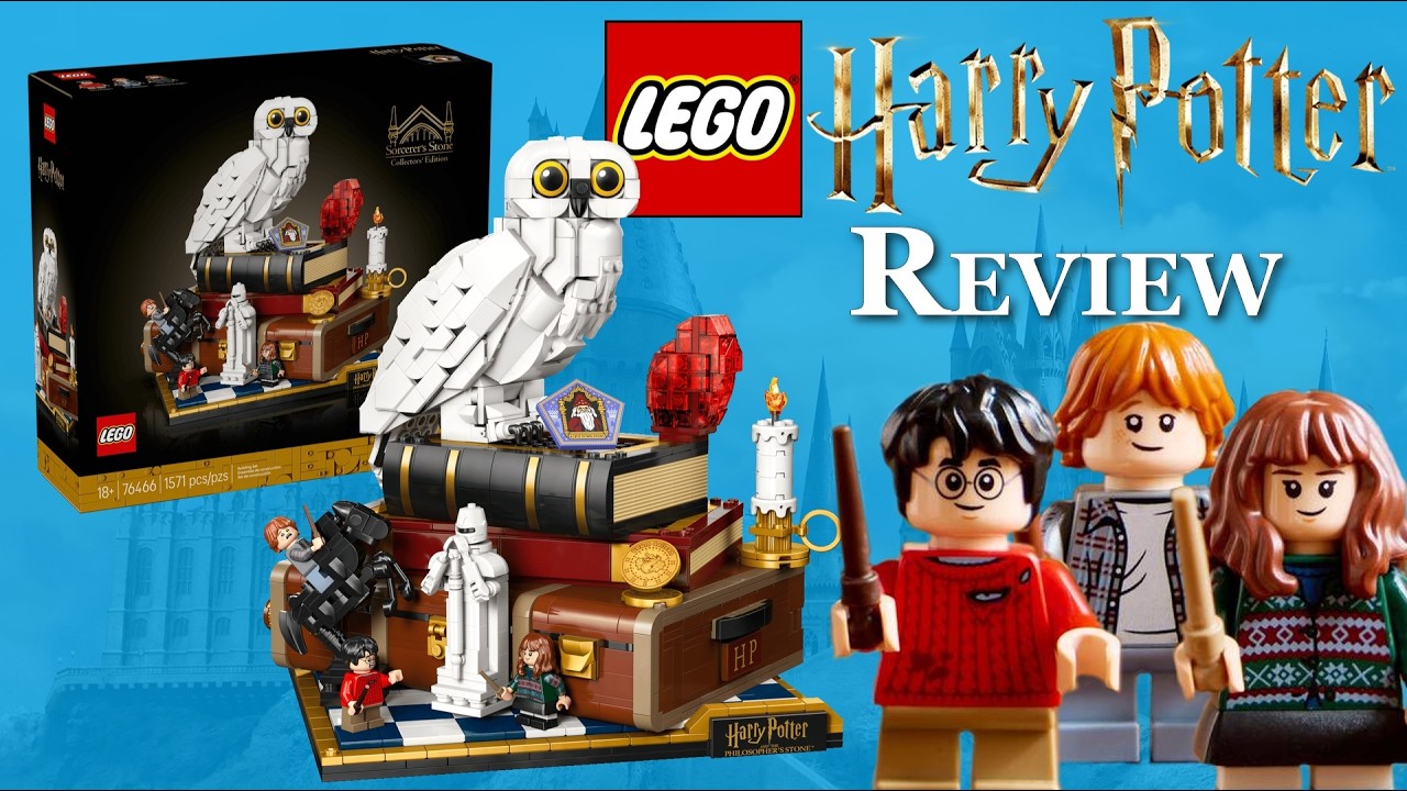 Обзор коллекционного издания набора LEGO Harry Potter «Философский камень»!