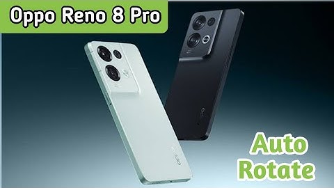 Auto Rotate Screen In Oppo Reno 8 Pro, Rotate Screen Setting In Oppo Reno 8 Pro,