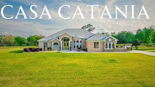 FLORIDA CUSTOM POOL HOME ON 1.34 ACRES OF AGRICULTURAL LAND WITH NO HOA/CDD: ELEGANT HOME TOUR!!