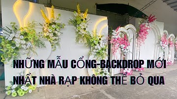 Những mẫu cổng-backdrop mới 2024-P1