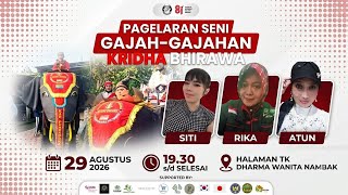 🔴 LIVE SENI GAJAH KRIDHA BHIRAWA NAMBAK BUNGKAL PONOROGO
