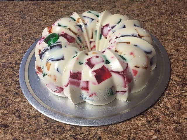 Stained Glass Jello Bundt