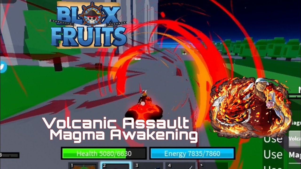 Volcanic Dash?? [Volcanic Assault] Magma Awakening Blox Fruit
