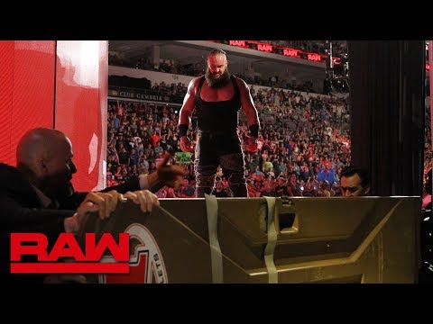 Braun Strowman sends Kevin Owens for a ride in a portable toilet: Raw, July 2, 2018