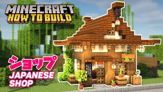 Minecraft: How To Build A Japanese Shop