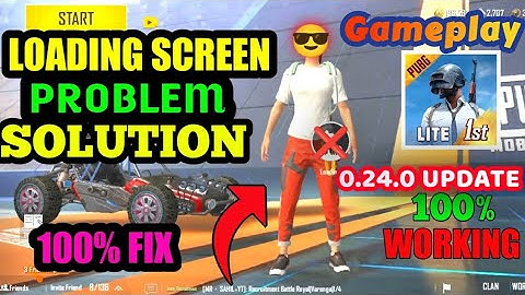 PUBG LITE NEW UPDATE 0.24.0😍 pubg lite new update kaise kare, pubg lite loading screen problem ||😯