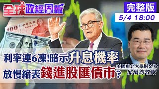 【全球政經周報】暗示再升息機率?聯準會說難降息 6月起放慢縮表!錢進美債?美元走勢? 總統大選影響利率?鮑爾怎回? 高利率!卡債.車貸拖欠率創高未爆彈20240504 @CtiFinance