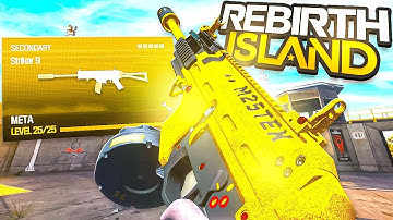 the *BUFFED* STRIKER 9 😍 MAX DAMAGE! (Best Striker 9 Class Setup) Rebirth Island Warzone