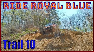 Ride Royal Blue | Trail 10 | Waterfall | Muddy