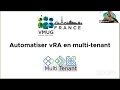 Vrealize automation 8  automatiser vra en multitenant