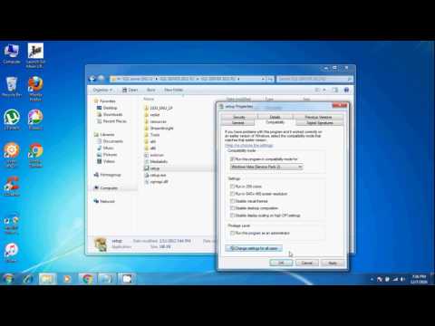 The operating system on this computer does not meet the minimum requirements for Sql server 2012