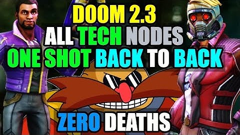 Drama Warning | DOOM 2.3 - ALL TECH NODES - ONE SHOT - ZERO DEATHS | FT SPECIAL GUEST | MSF
