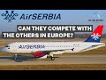 Hows air serbia rome to belgrade on airbus a319 trip report
