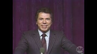 Silvio Santos inaugurates TVS (1981)