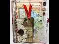 Cassie  vintage  junk journal  550 x 725  presented by ll creations studio