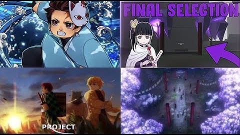 How to do final selection in project slayer