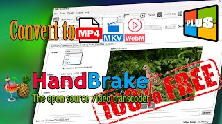 Installation || Free Video Converter || HandBrake 💯%🆓