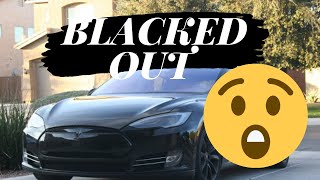 Blacked Out Tesla Model S Headlights: How to Paint Your Headlights Black