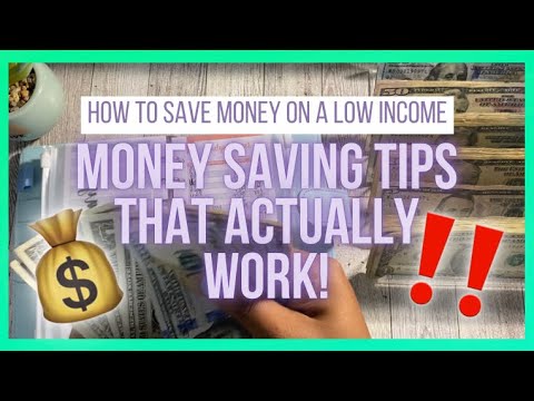 HOW TO SAVE MONEY ON A LOW INCOME IN 2023 | 5 BEST MONEY SAVING TIPS THAT WORK! (TRY THESE)