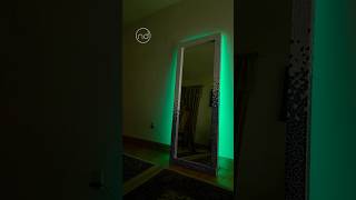 Night mode hits different. #mosaicmirror #ledlighting