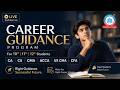 Career Guidance Live for 10th, 11th & 12th By Agrawal Classes | “Don’t Guess Your Career — Plan It.”
