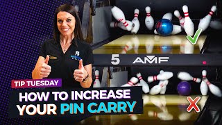 How To Increase Your Pin Carry | Bowl More Strikes Like The Pros