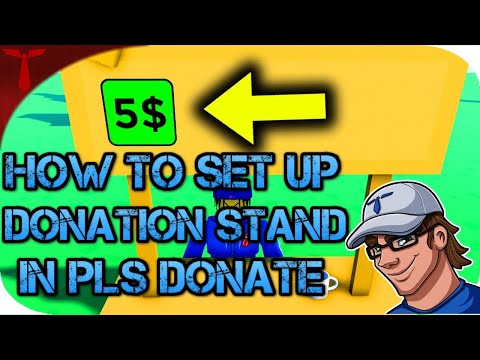 ROBLOX - HOW TO ADD BUTTONS TO YOUR BOOTH IN PLS DONATE - TUTORIAL 