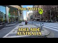 City Walking Tour Along Pirie Street in Adelaide Australia 🇦🇺