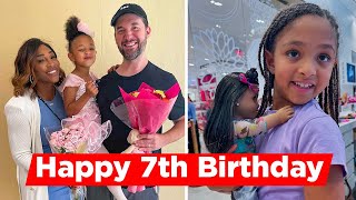 Serena Williams And Alexis Ohanian Celebrates Daughter Olympia's 7th Birthday