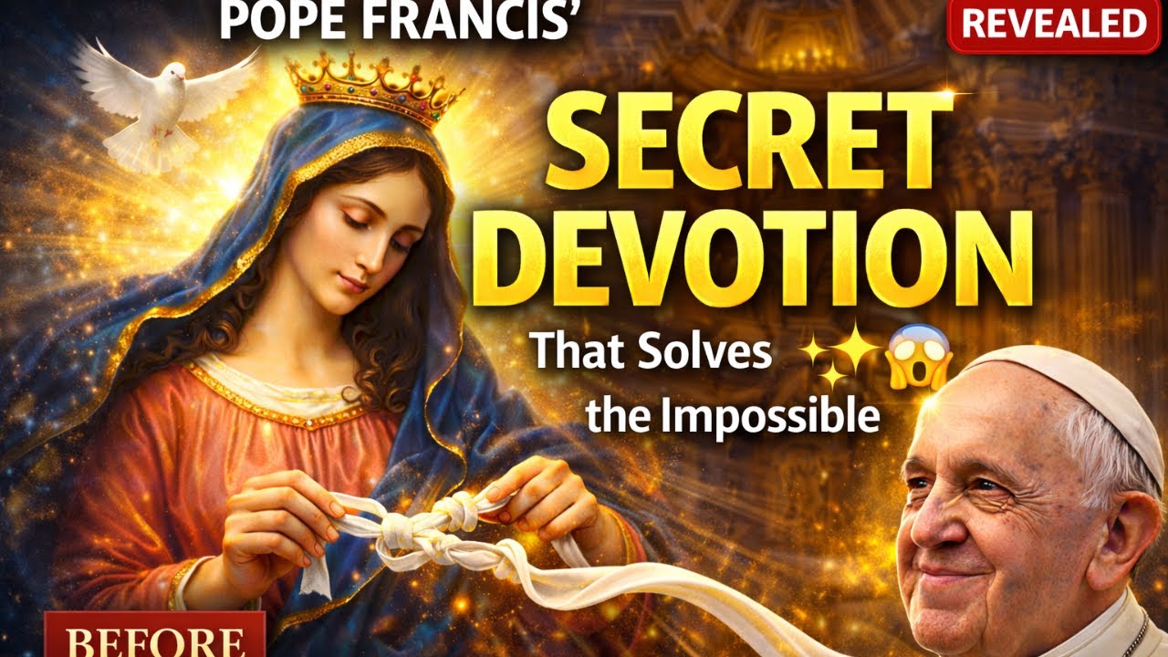 "Pope Francis' Secret Devotion That Solves the IMPOSSIBLE 😱"