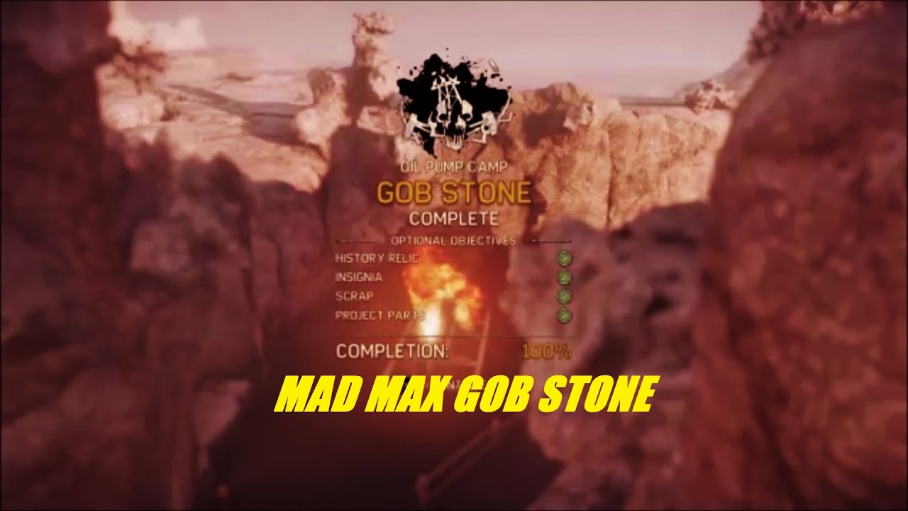 MAD MAX: GOB STONE Oil Pump Camp.