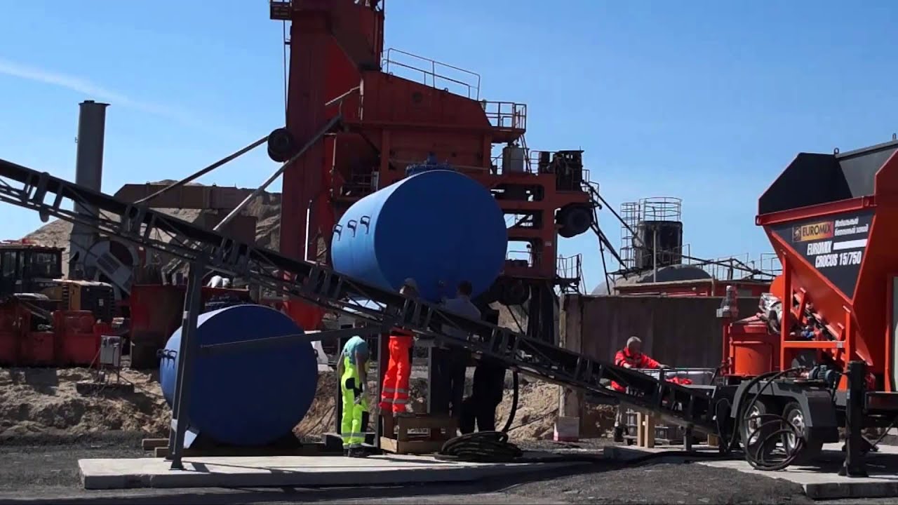 МОБИЛЬНЫЙ БЕТОННЫЙ ЗАВОД EUROMIX CROCUS 15/750 | В Калужской области