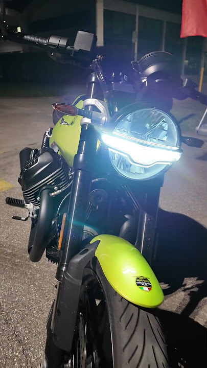 2025 Moto Guzzi V7 Sport Exhaust Sound