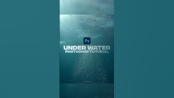 Under Water Text Effect | Photoshop Shorts | Photoshop Tutorial 😲