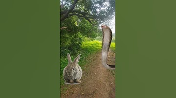 Rabbit and Snake video #Shorts video #subscribe