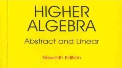 Video 1 | Exercise 2 | Higher Algebra by S.K. Mapa | Exercise Solutions