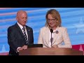 Rep. Gabby Giffords speaks at the 2024 Democratic National Convention | DNC Day 4