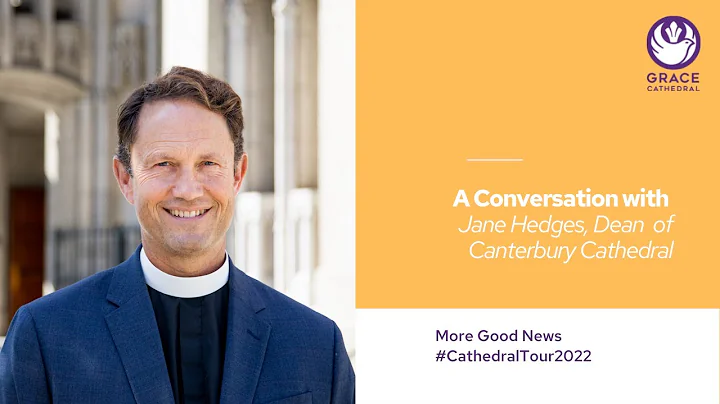 With Jane Hedges, Dean of Canterbury Cathedral