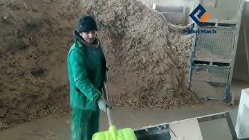 How to do pallet blocks from sawdust, wood chips?