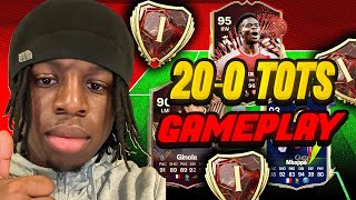 20-0 Rank 1 TOTS Fut Champs GamePlay! FC24 Ultimate Team