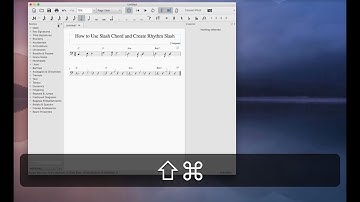 Musescore 3: How To Add Slash Chord & Rhythm Slash