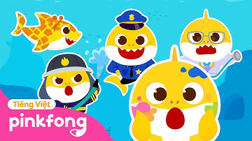 Cá Mập Con biến hình 🦈 + Tuyển tập | Baby Shark Pinkfong - Nhạc thiếu nhi