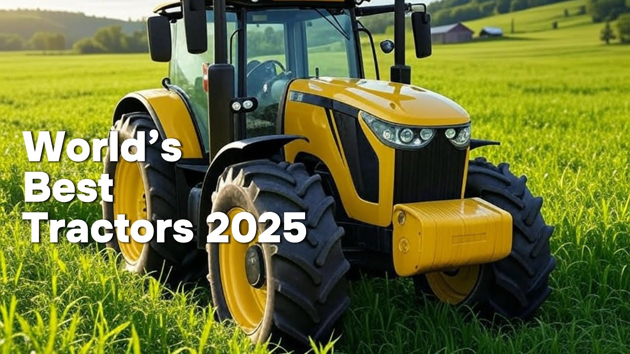 🔥 Самые продаваемые тракторы среднего класса 2025 года – 10 лучших в мире