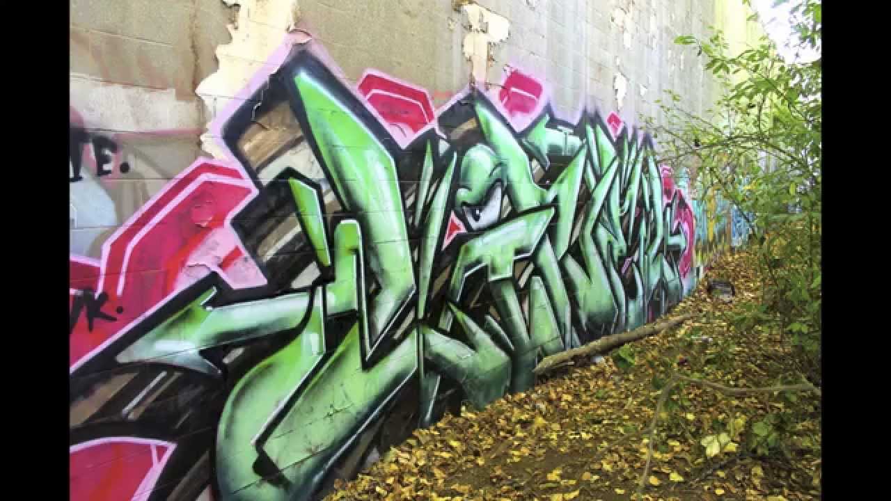 Cinel Roller Piece **GRAFFITI TIMELAPSE, AUGUST 2014** YouTube